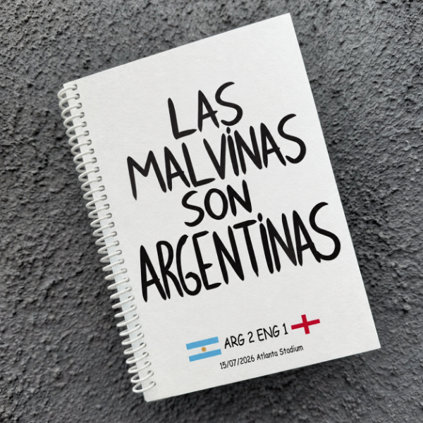 Producto - Cuaderno Las Malvinas  A5