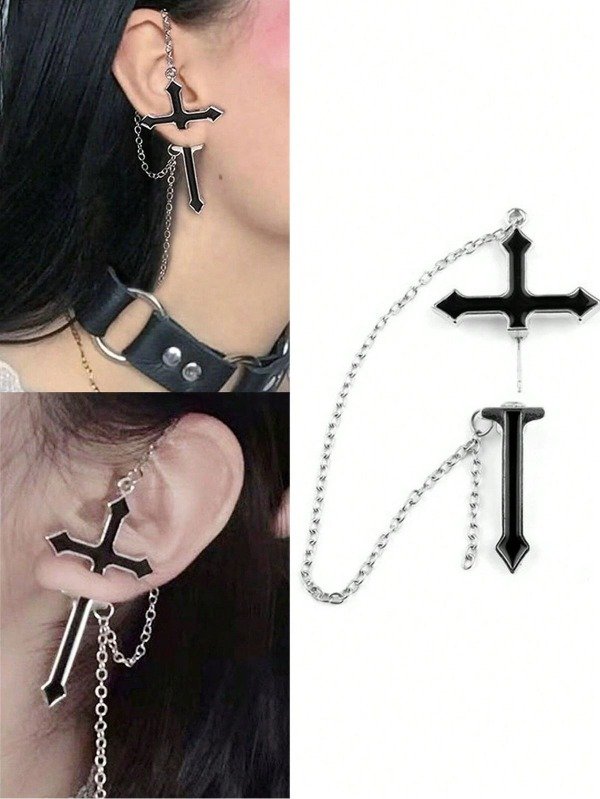 Producto - Aro cruz cadena