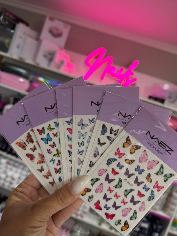 Producto - Stikers mariposas colores surtidos