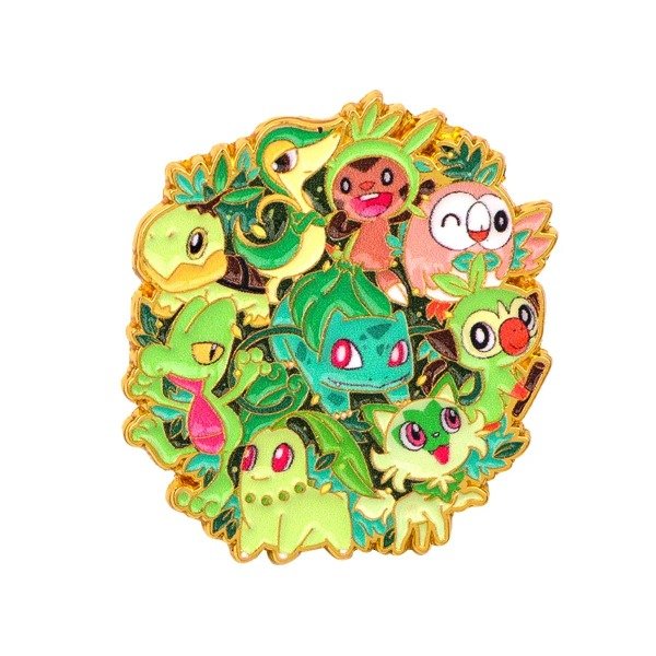 Producto - Pin Pokémon - Bulbasaur Set Verde