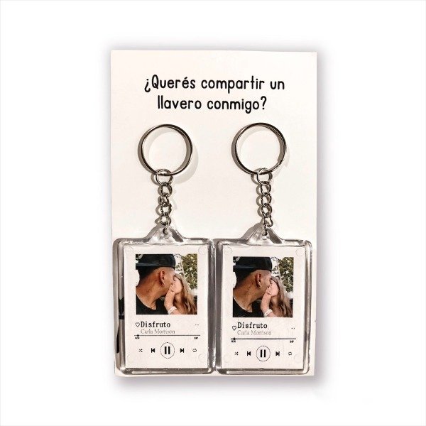 Producto - Llaveros Spotify simple