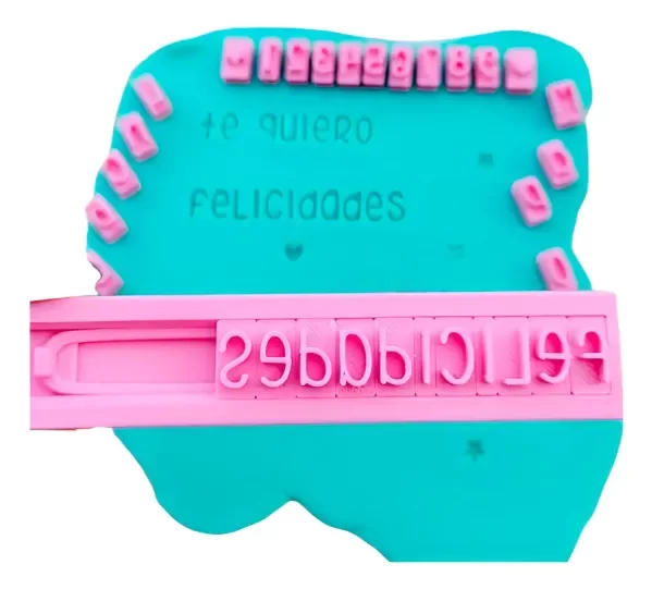 Producto - Sello Abc Informal - Cerámica, Masas, Pastelería