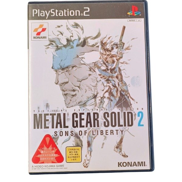 Producto - Metal Gear Solid 2 Sons of Liberty PS 2 Japones Otorii Anime