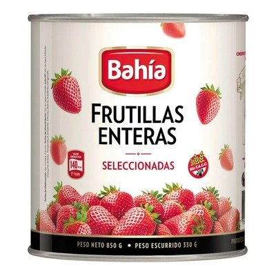 Producto - Frutillas en almibar
