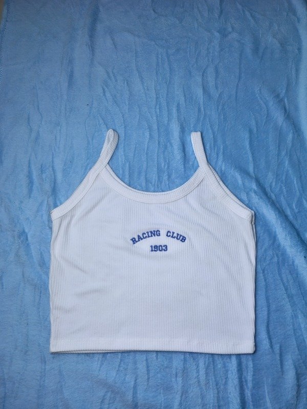 Musculosa tiritas 1903 beige-blanco-negro — imagen 3