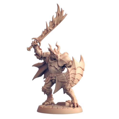 Producto - Draconido con Espada y Escudo