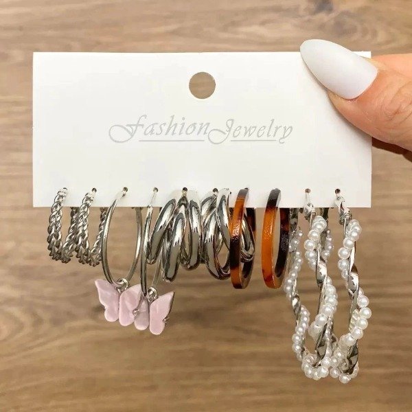 Producto - Set Aros Olivia