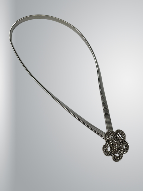 Producto - caderin elastizado flor con detalles - 2