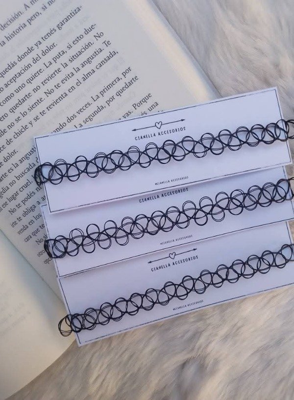 Producto - Choker retro