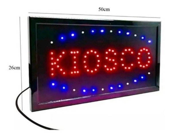 Producto - cartel luminoso kiosko MC0986