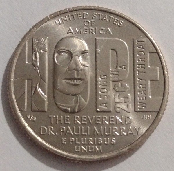 Producto - EE.UU. 25 cents 2024 Dra. Pauli Murray ceca D, P o S a elegir