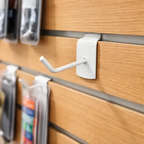 Producto - gancho blister mini panel ranurado 10 cm