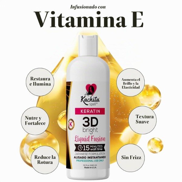 Producto - Kachita Spell Tratamiento de queratina japonesa 3D 946ml - 2