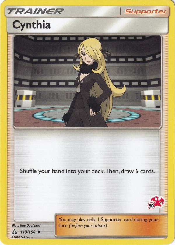 Producto - Cynthia - 119/156 Ultra Prism #50 Charizard Stamped Battle Academy