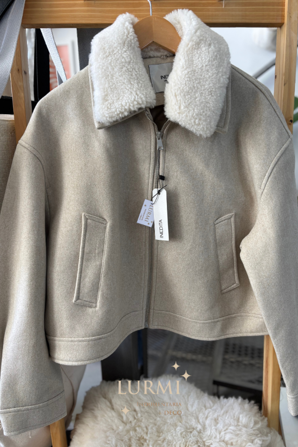 Producto - CAMPERA POLAR CRUDO