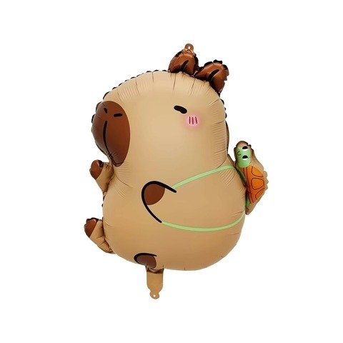 Producto - Globo capibara con mochila 35cm