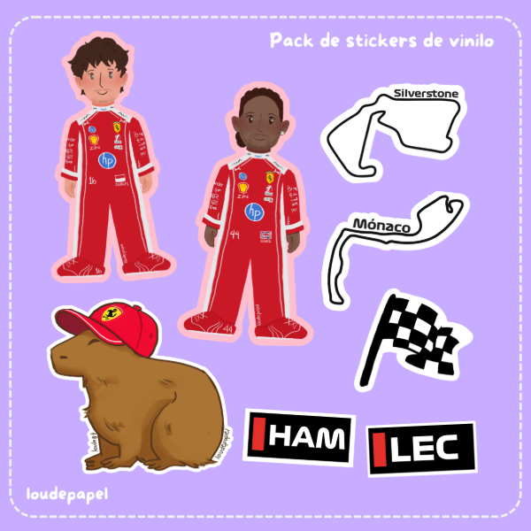 Producto - Tifosi - Pack de stickers