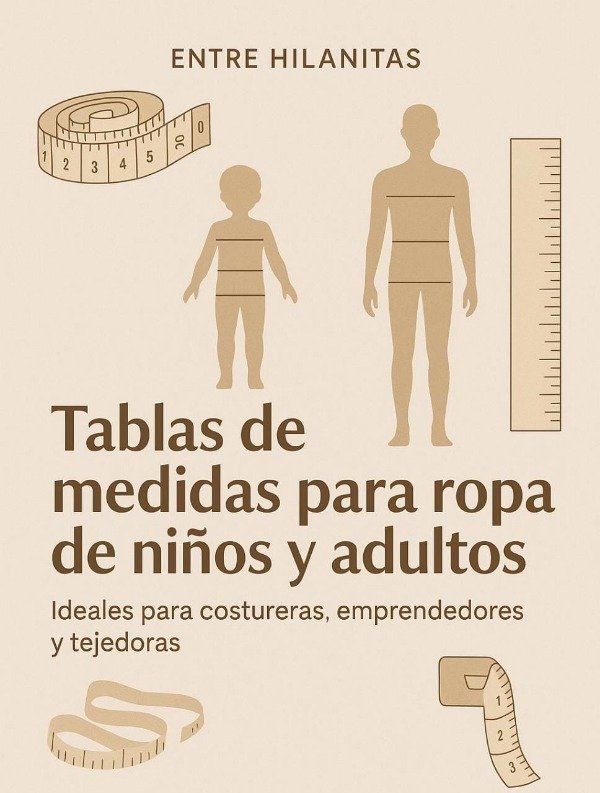 Producto - Tabla de medidas Niños y Adultos