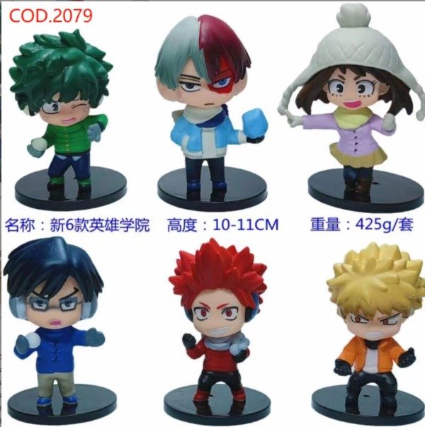 Producto - My Hero Academia - Set x6 - Precio x1 Unidad