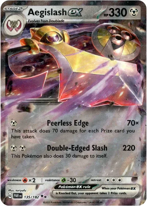 Producto - Aegislash ex - 135/182 - Paradox Rift - Holo