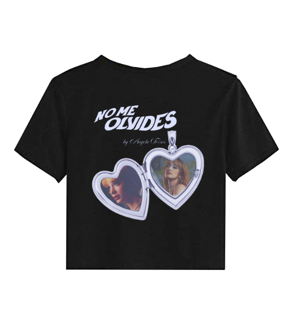 Producto - Baby tee Angela Torres No me olvides -elegir color-