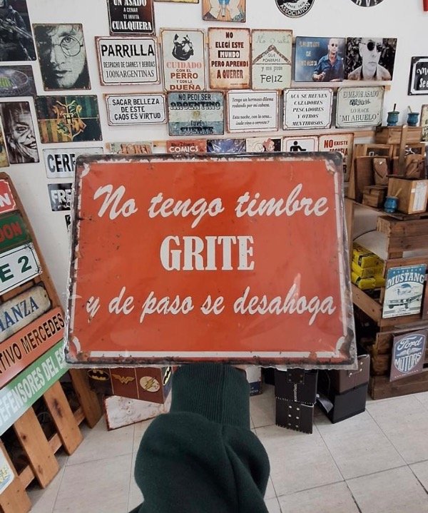 Producto - Chapa Frase 12