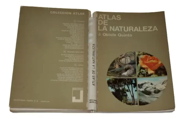 Producto - Atlas De La Naturaleza Ediciones Jover 1969 (usado)