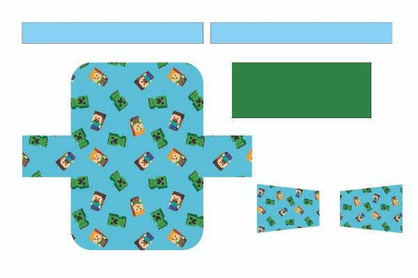 Producto - Riñonera Infantil Minecraft