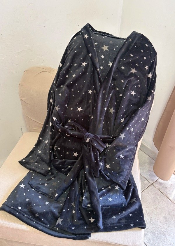 Producto - Bata plush estrellitas