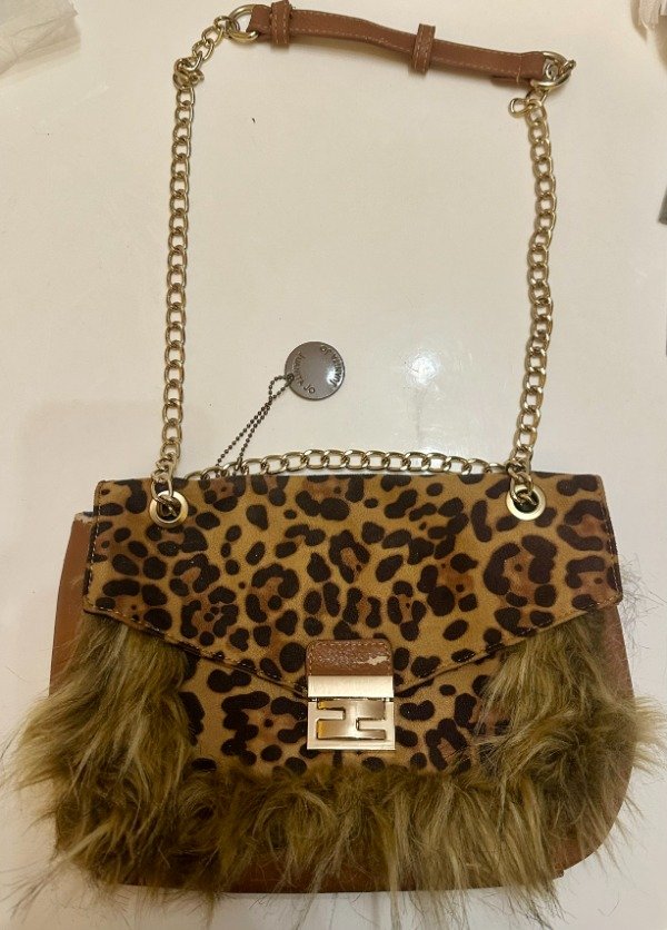 Producto - CARTERA JUANITA JO -Animal Print y Peluche-