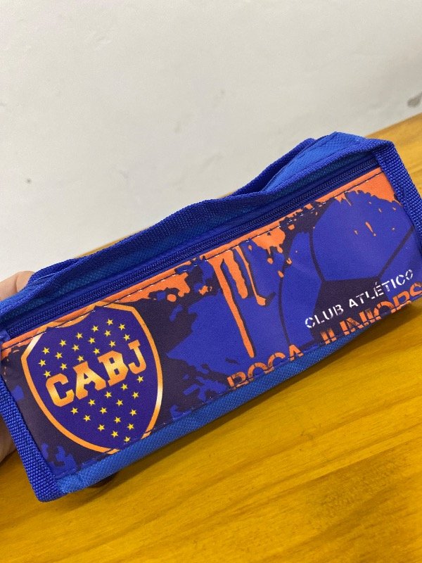 Producto - Cartuchera doble cierre boca/ River