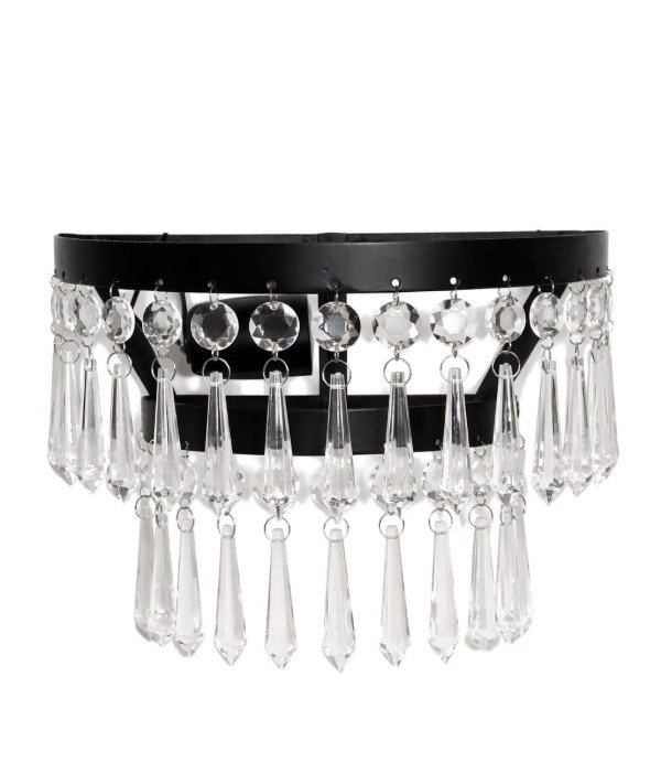 Producto - MEDIO APLIQUE DE PARED JUANA CON CAIRELES DE ACRILICO