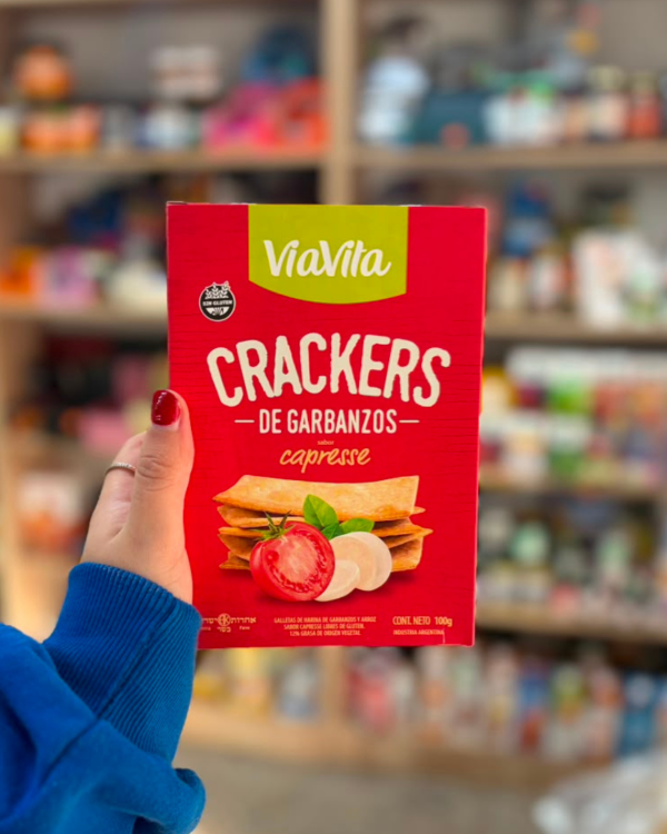 Producto - Crackers de garbanzos "Via Vita" - 0