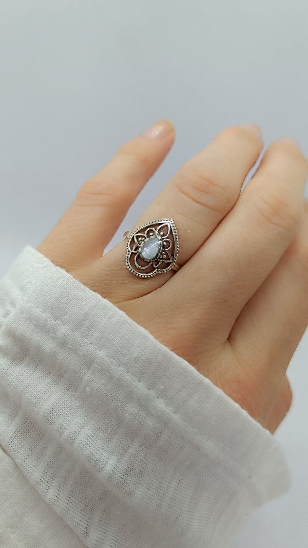 Producto - Anillo Mandala con Nacar