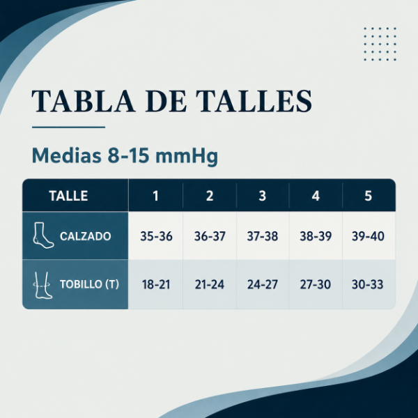 Producto - Business Women 3/4 8-15mmHg Con Puntera - 2