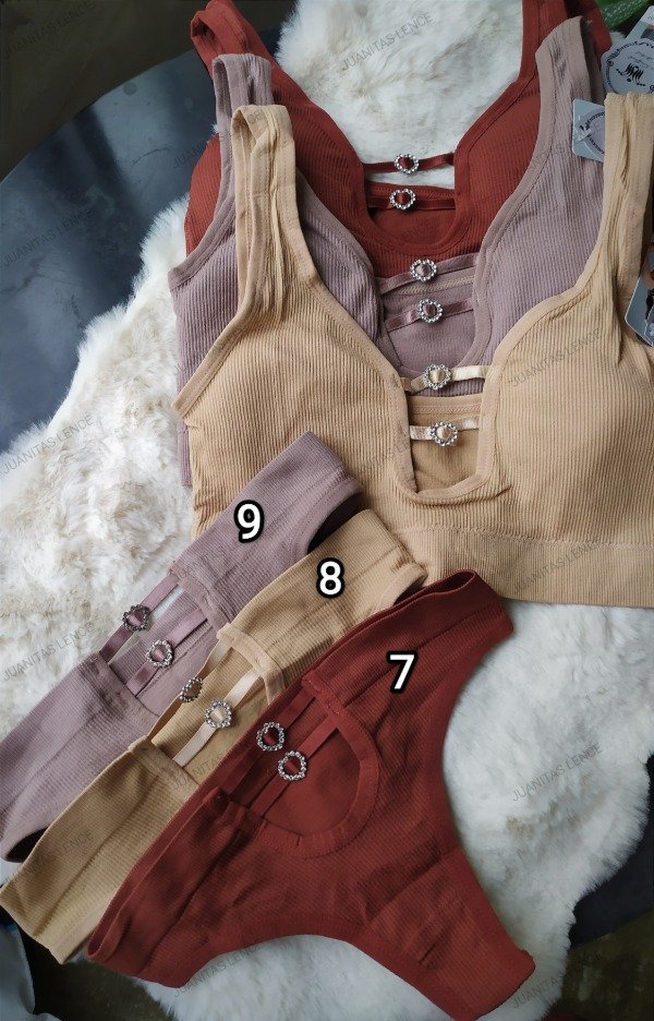 Producto - Conjunto Morley T.U 85 al 95. Colores disponibles x número en descripción