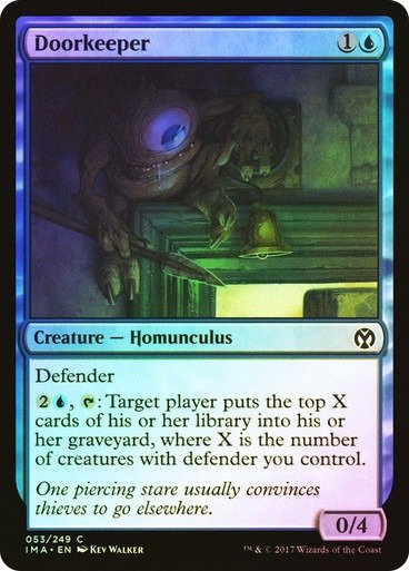 Producto - Doorkeeper Foil  Iconic Masters