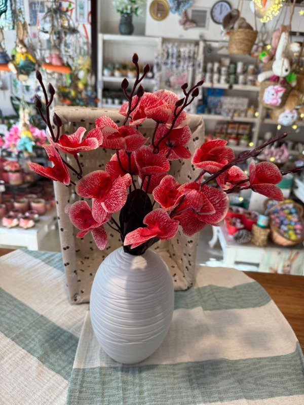 Producto - Ramo de Orquideas rojas 42cm (Efectivo: 7.120)