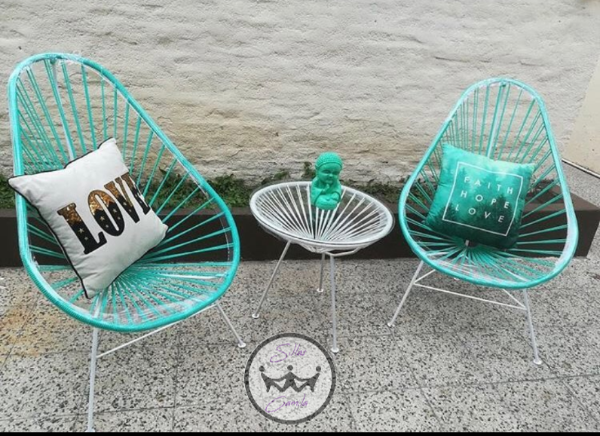Producto - Juego de 2 sillones Acapulco +  Mesa redonda