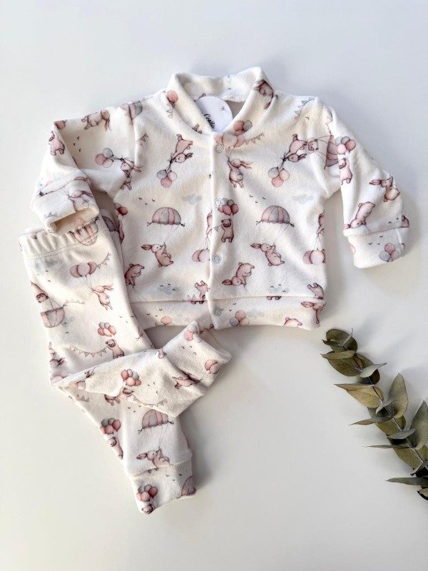 Producto - Conjunto de plush bifaz estampado