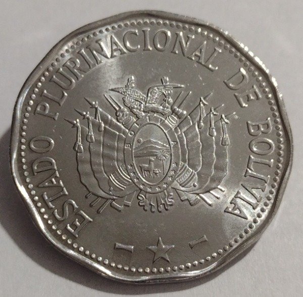 Producto - Bolivia 2 bolivianos 2017 Puerto de Cobija - 1