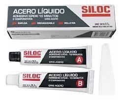 Producto - Siloc Epoxi Acero Liquido 57g  - Código 400537