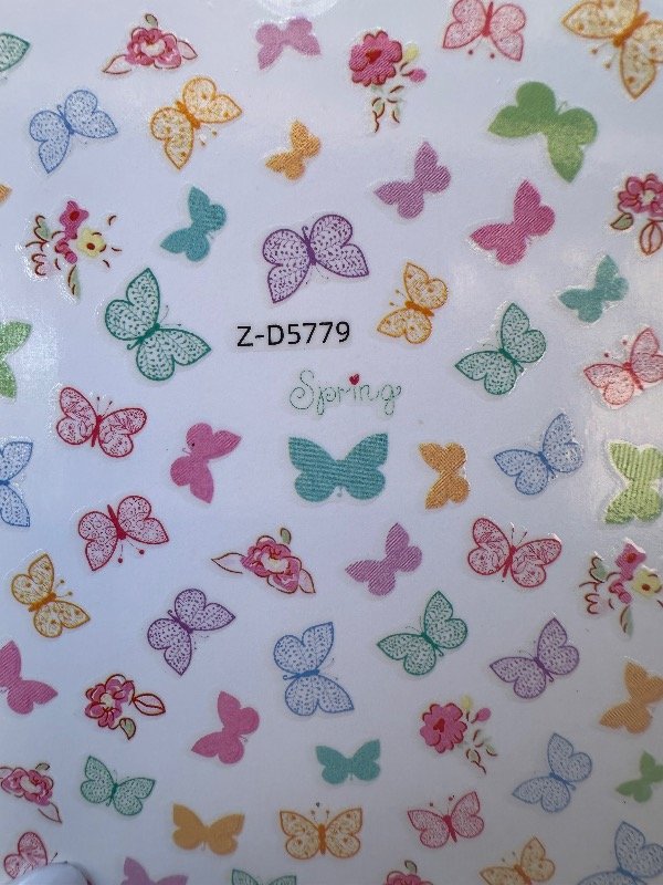 Producto - Stickers Mariposas Pastel 147