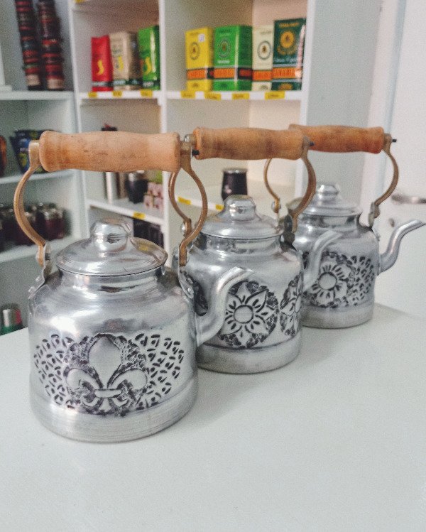 Producto - Pavas Cinceladas de aluminio (1,2 Litros)