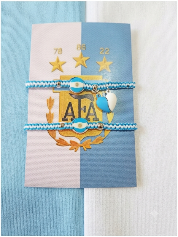 Producto - Pulseras argtina inmantadas - 1