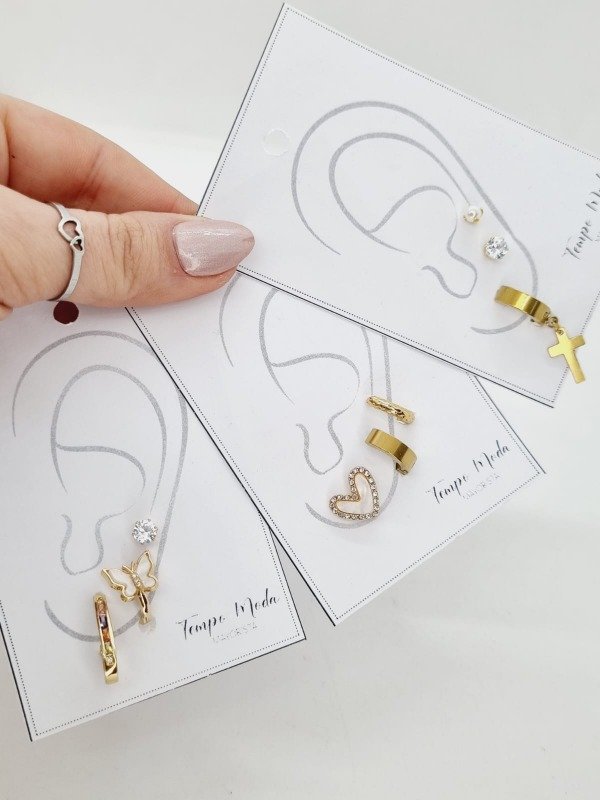 Producto - Blister x3 aros para una oreja consultar modelo