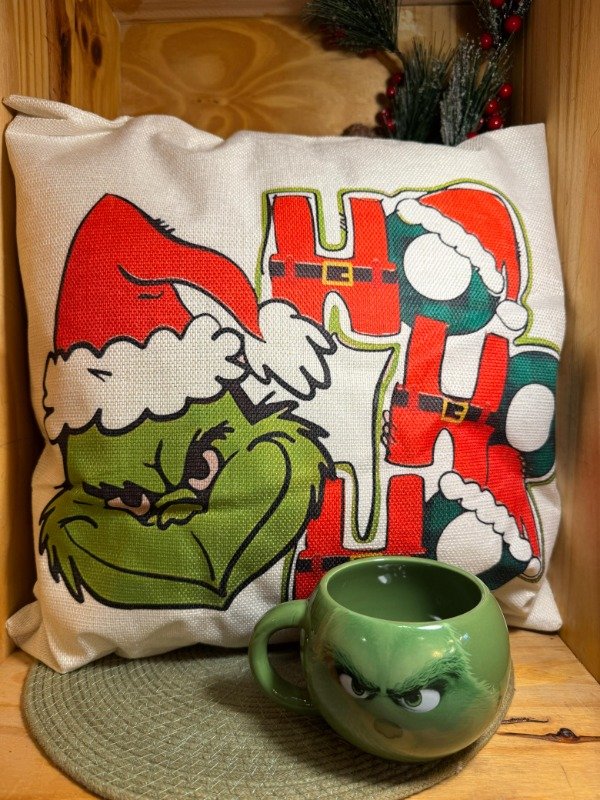 Producto - Funda navideña - Grinch G3 (Efectivo: 14.000)