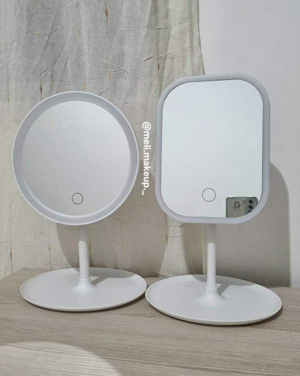 Producto - Espejo de maquillaje con luz LED recargable por USB