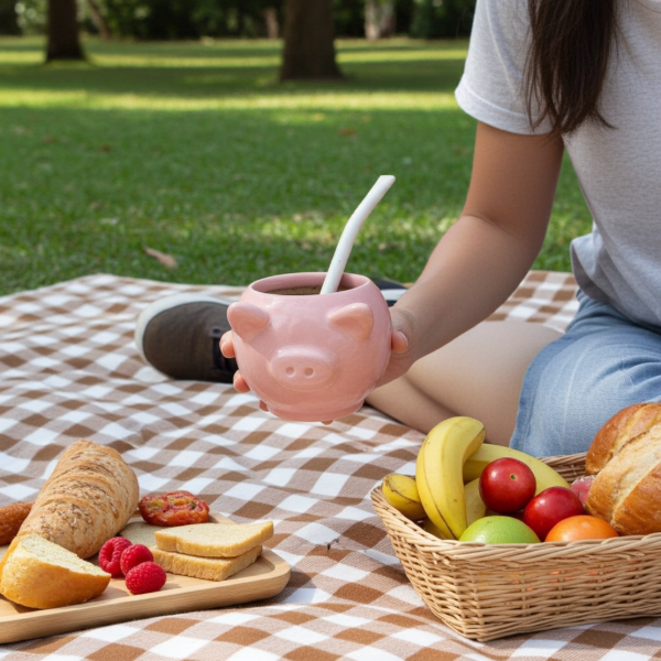 Producto - Mate Chanchito-Gato-Pollito