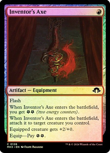 Producto - Inventor's Axe Foil  Modern Horizons 3